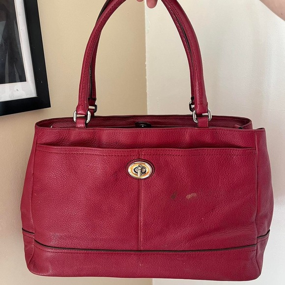 Coach Handbags - Y2K 2000s Coach Scarlett Carryall Satchel Shoulder Bag / Handbag